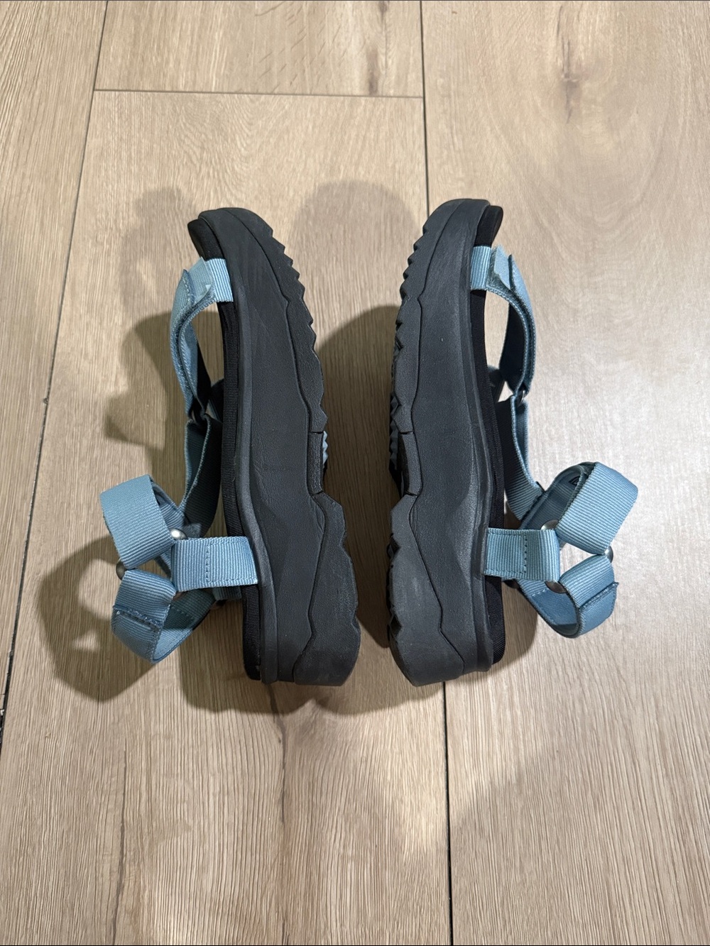 Teva Women's Jadito Universal Flatform Platform Sandals Size 6 Blue - Picture 5 of 7